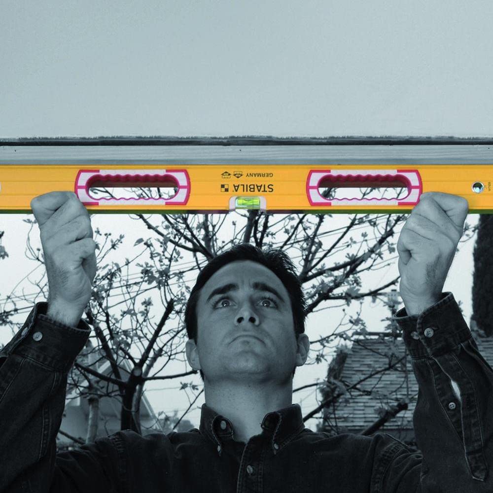 Stabila 37424 24" Builders Level, High Strength Frame, Accuracy Certified Professional Leve