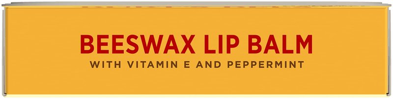 Beeswax Lip Balm Pack by Burts Bees for Unisex - 4 x 0.15 oz Lip Balm