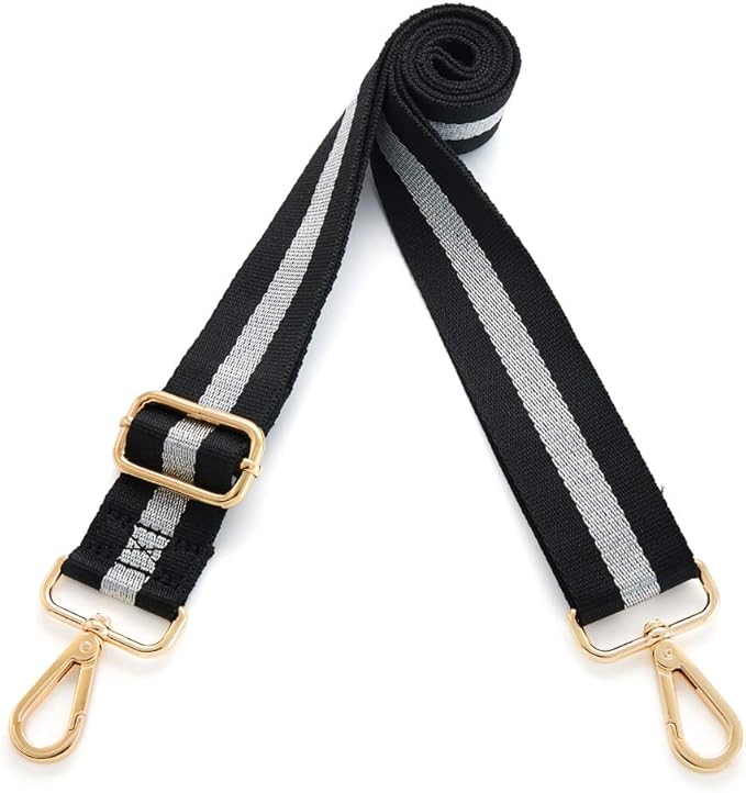 Kolti Purse Strap Replacement Crossbody Handbag Stripe Wide Adjustable