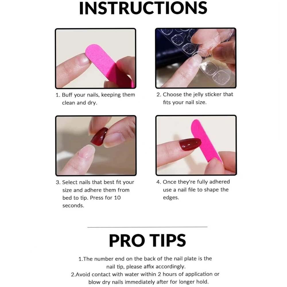French Tip Press On Nails Short Almond Fake Nails With 3D Gold Lines Design Nude False Nails Glossy Glue On Nails Reusable White French Acrylic Nail Full Cover Nail Tips For Women 24pcs
