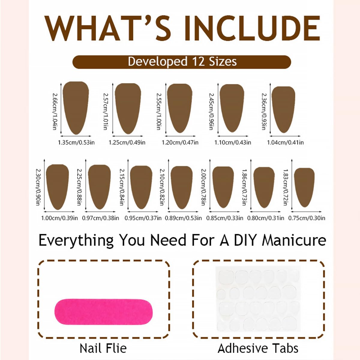 24Pcs Almond Press on Nails Medium French Tip Fake Nails White Nail Tips with Star Moon Design Nude False Nails Gold Glossy Stick on Nails Cute Nail Supplies for Women Girls DIY Manicure Decoration
