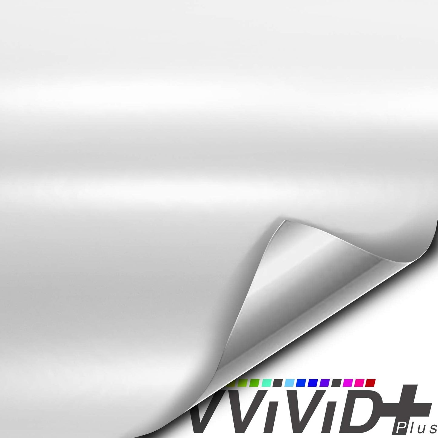 VViViD+ Satin Pearl White Vinyl Car Wrap Film (15ft x 5ft)
