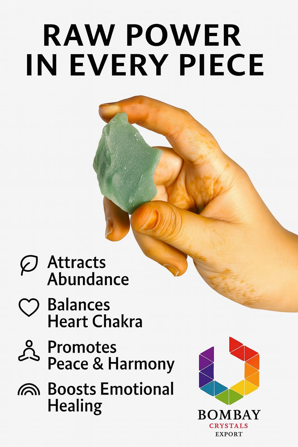 Green Jade Raw Crystals – Large 1.25-2.0” Natural Healing Stones for Luck, Prosperity, Meditation, Chakra, Reiki, Crystal Grid, Energy Work, Wire Wrapping & Spiritual Home Decor