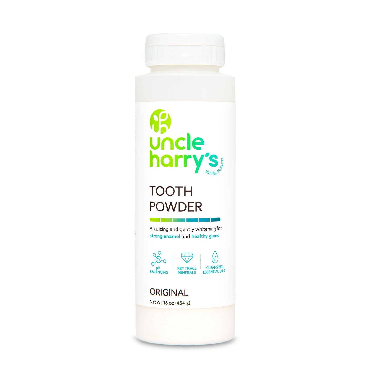Uncle Harry's All Natural Tooth Powder, 16oz