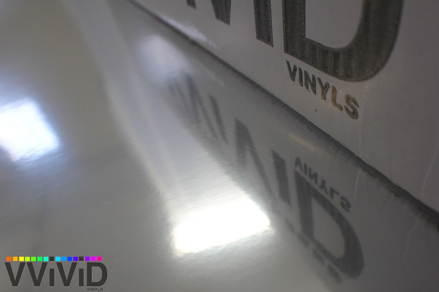 Silver Mirror Chrome Self-Adhesive Vinyl Wrap Film (100ft x 5ft)