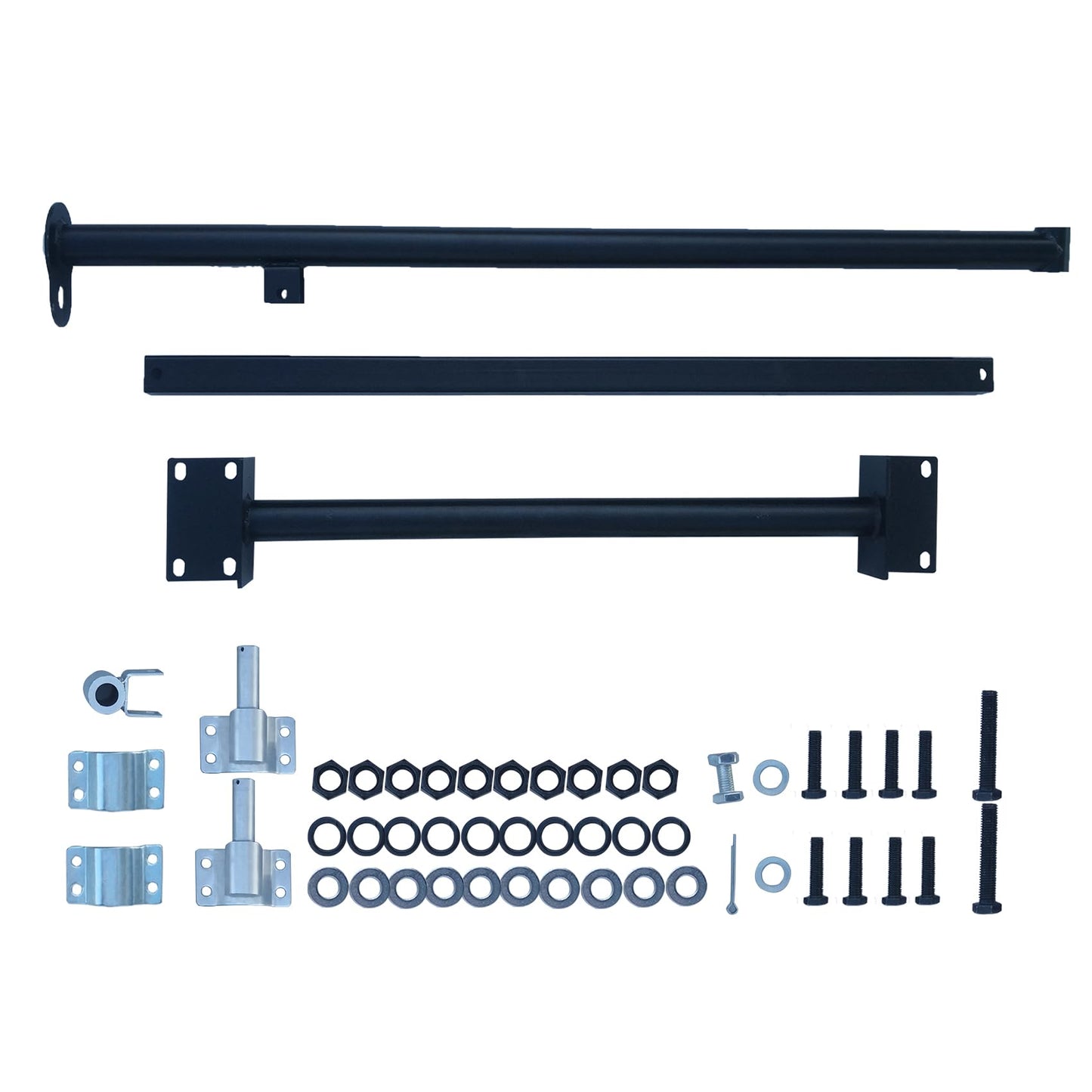 BIGalleons 660lb Wall Mount Jib Crane - Heavy Duty Steel Construction, 180° Rotation, 48" Reach, Professional Hoist Bracket for Workshop & Garage (Black)