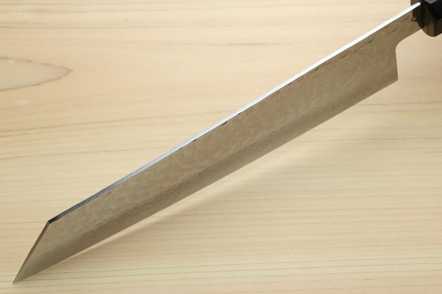 Yoshihiro VG10 46 Layers Hammered Damascus Kiritsuke Japanese Multipurpose Knife Rosewood Handle (8.25" (210mm) & Saya)