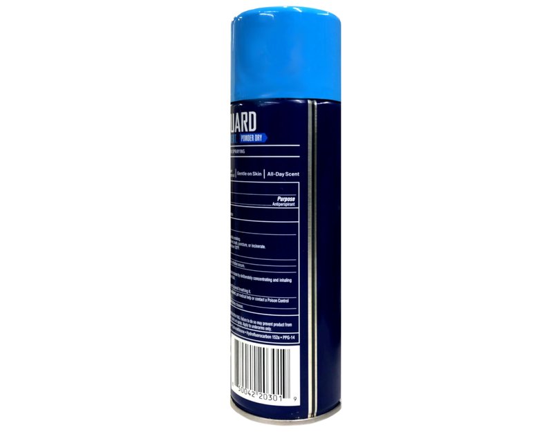 Right Guard Aerosol Sport Powder Dry Antiperspirant, 6 oz (Pack of 5)
