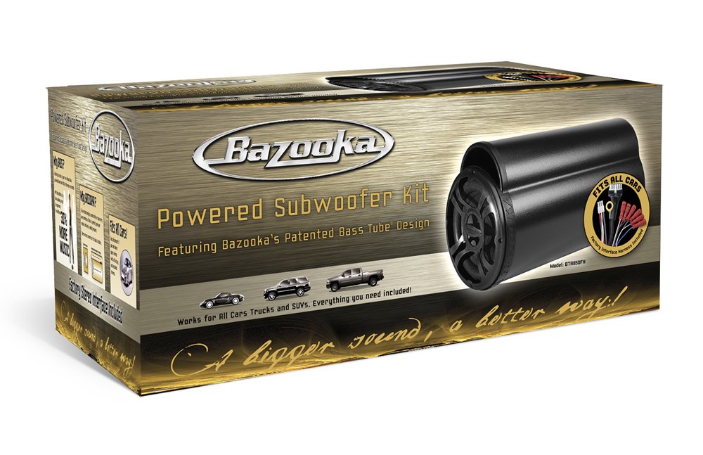 Bazooka BTA10100FHC 10-Inch Powered Subwoofer (Black)