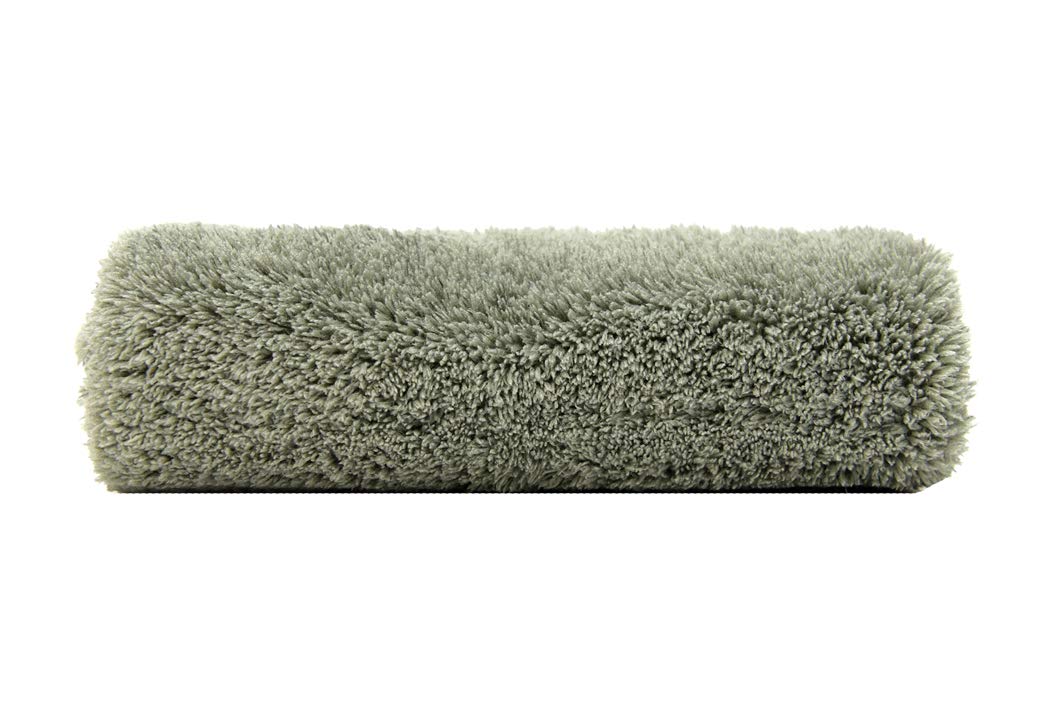 CARCAREZ Microfiber Towels for Cars, Car Drying Wash Detailing Towel with Plush Edgeless Microfiber Cloth (Grey)
