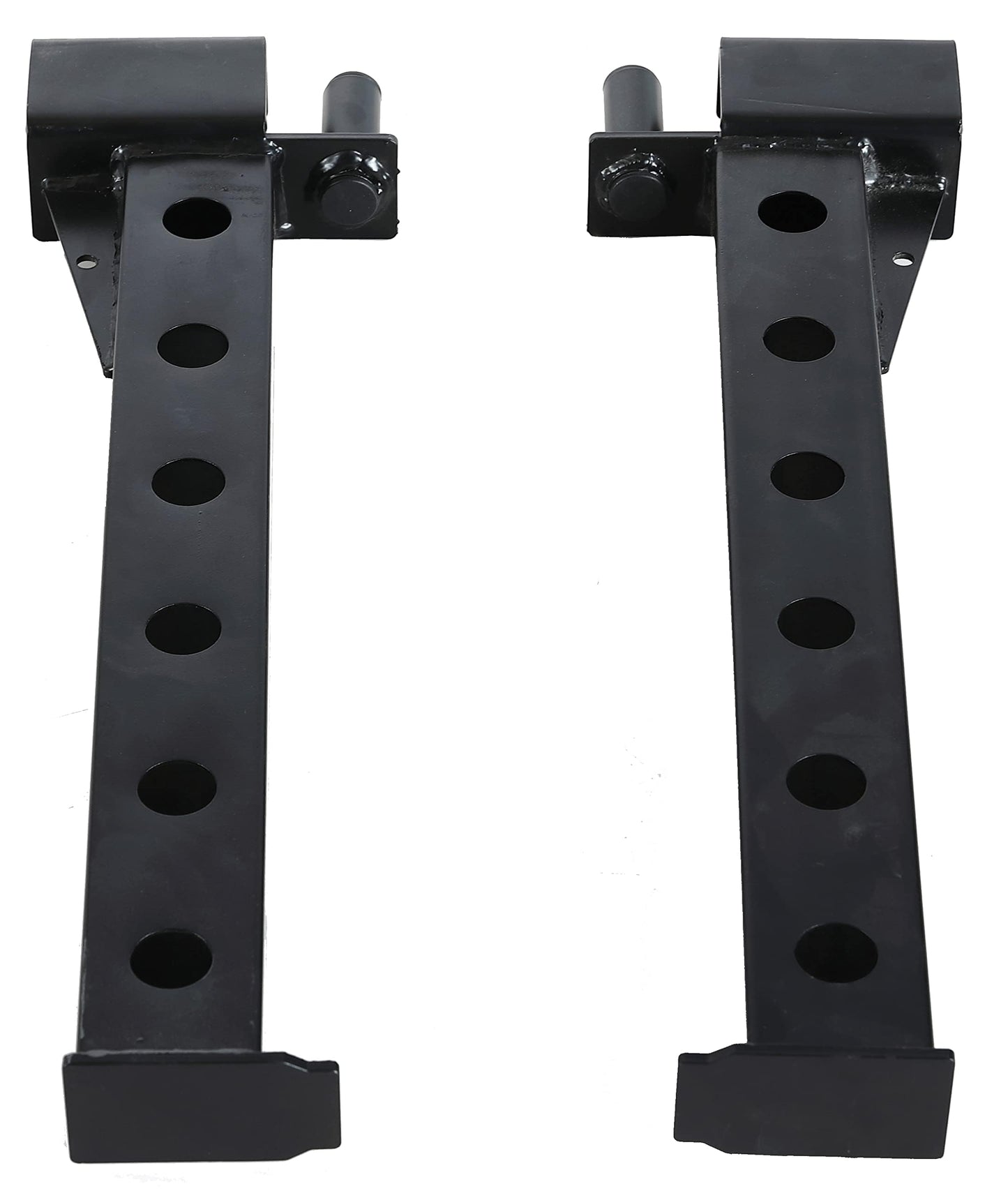 Fitvids Pair of Spotter Arms for 2x2 Cable Crossover | 5/8" Upright Compatibility | Upgraded Heavy Duty Safety Arms for Fitvids Power Cage – Compatible with Home Gym Squat Rack – nan – Black"