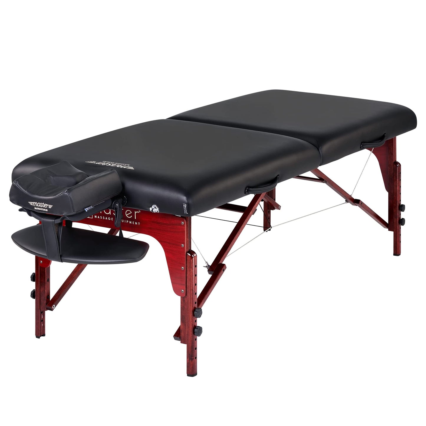 Master Massage 31" Montclair Pro Portable Massage Table Package, Memory Foam Cushioning, Reiki Panels, Shiatsu Cable Release- Tattoo Table, Spa Bed, Facial Bed