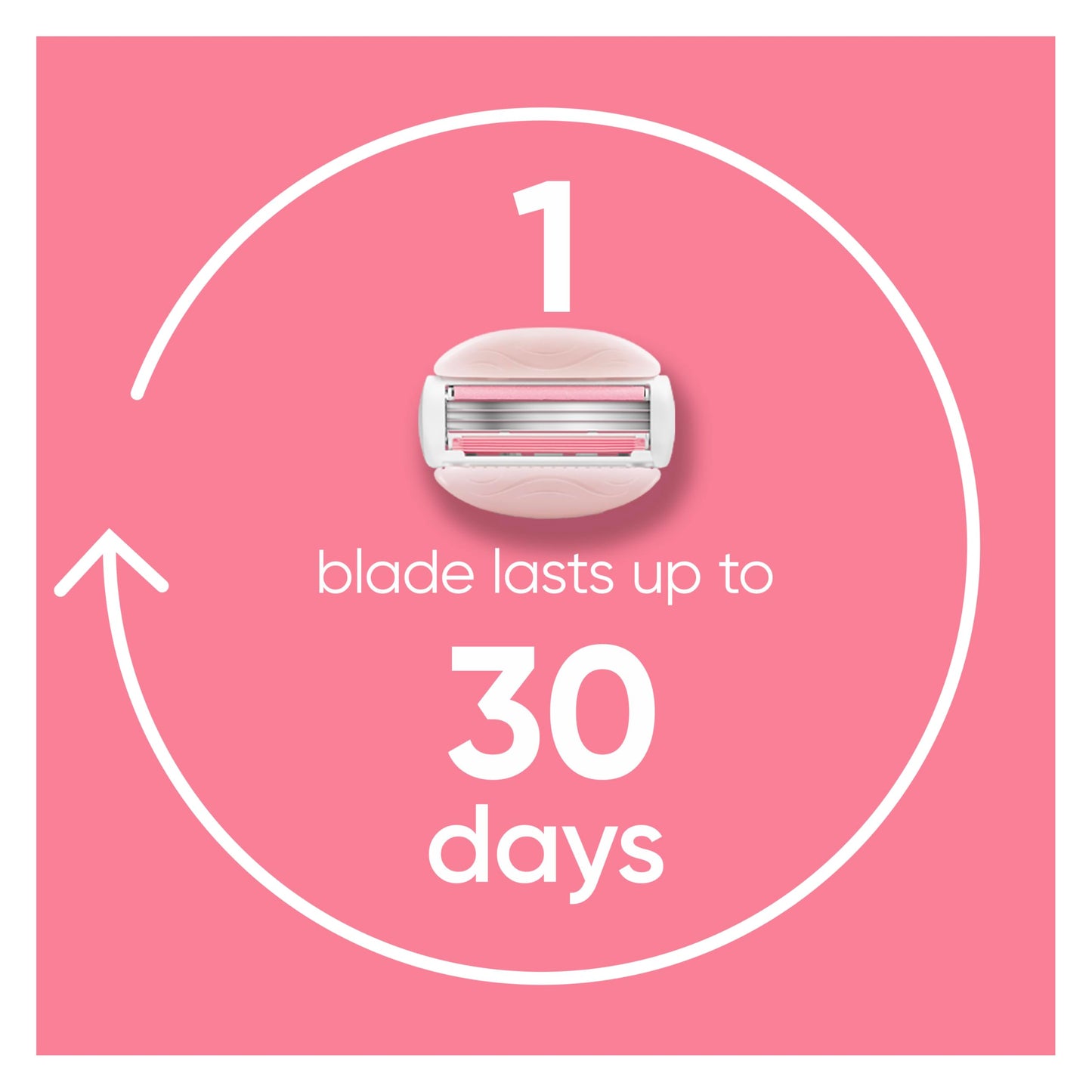 Gillette Venus ComfortGlide White Tea Women's Razor Refills, 4 Refill Cartridges, Fits Venus Reusable Razor Handles, 3-Bladed with Built-in Shave Gel Bars
