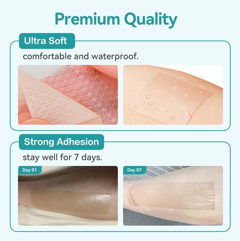 Dimora Medical Grade Silicone Scar Sheets -Ultra Soft Silicone Scar Tape (1.6”x60" Roll), Hypoallergenic Scar Removal Treatment for Surgical Scars, C Section, Tummy Tuck, Keloid Treatment