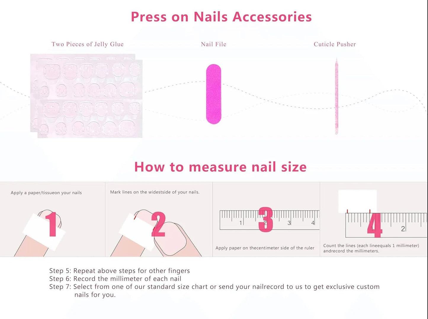 LOVFUL Reusable Press on Nails | Silver Wind | Salon Quality Sustainable Style Handmade with Full Covered Crystals | Square Mid length 1.7 in | H126-L