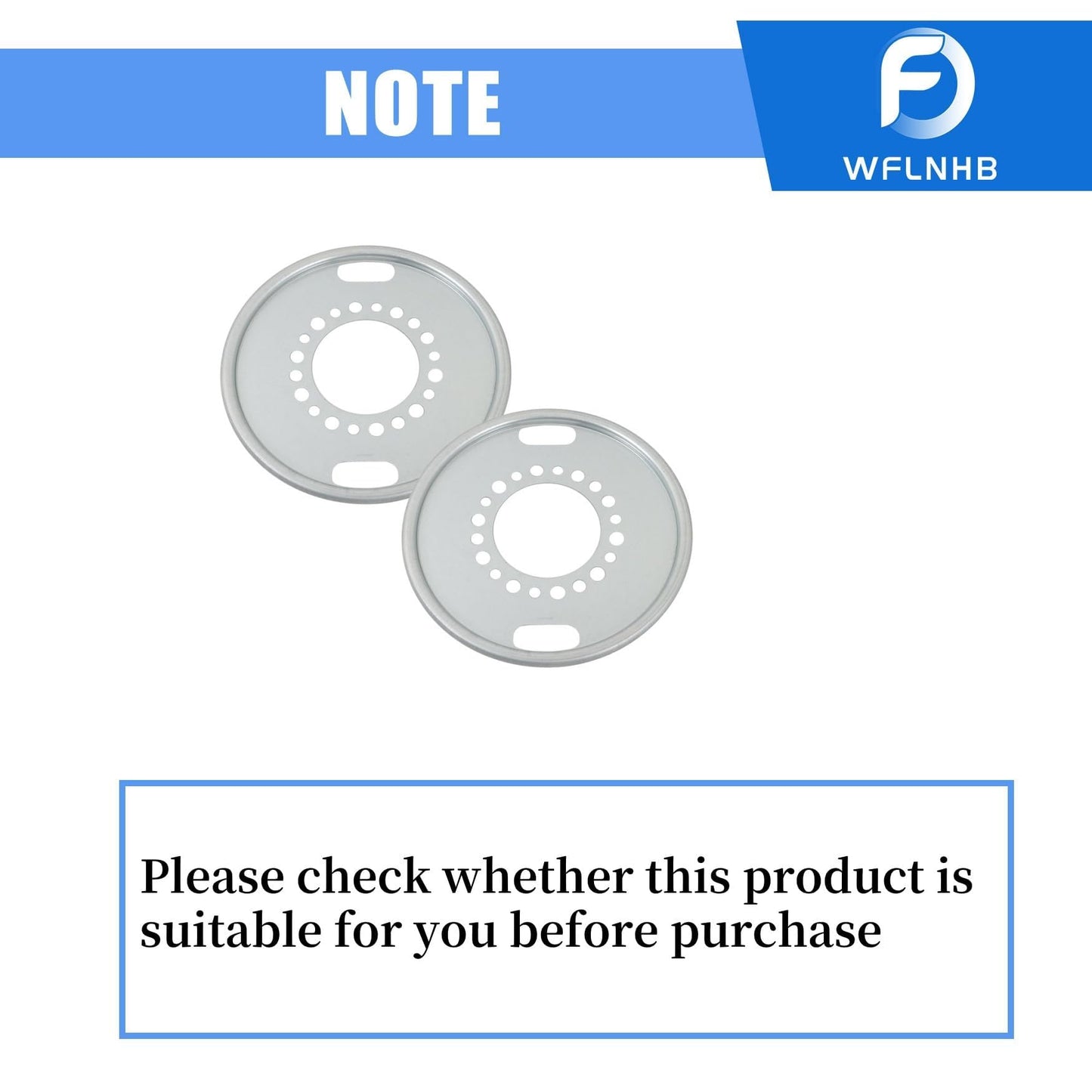 WFLNHB 600-640 22.5 Drive Axle Wheel Balancer Compatible with Heavy Duty Trucks Bus/Motorhome