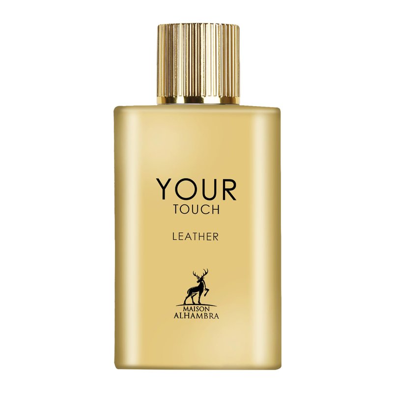 Maison Alhambra Your Touch Leather – Spicy, Woody, Fruity, Sweet – Eau de Parfum Spray Long-Lasting Fragrance for Unisex, 3.4 Ounce / 100 ml