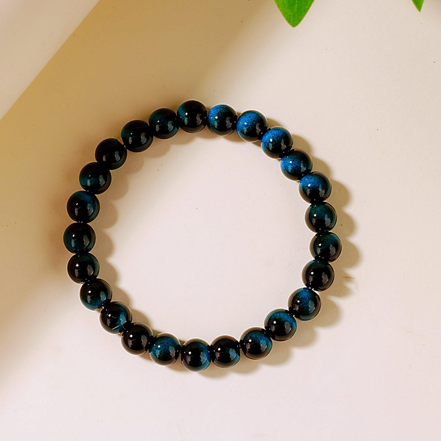 WEFRIN Evil Eye with Hematite Black Obsidian Tiger Eye Stone Triple Protection Bracelets for Men Women, Crystal Healing Stone Bracelet Bring Luck Prosperity and Happiness Jewelry (I-8mm(i))