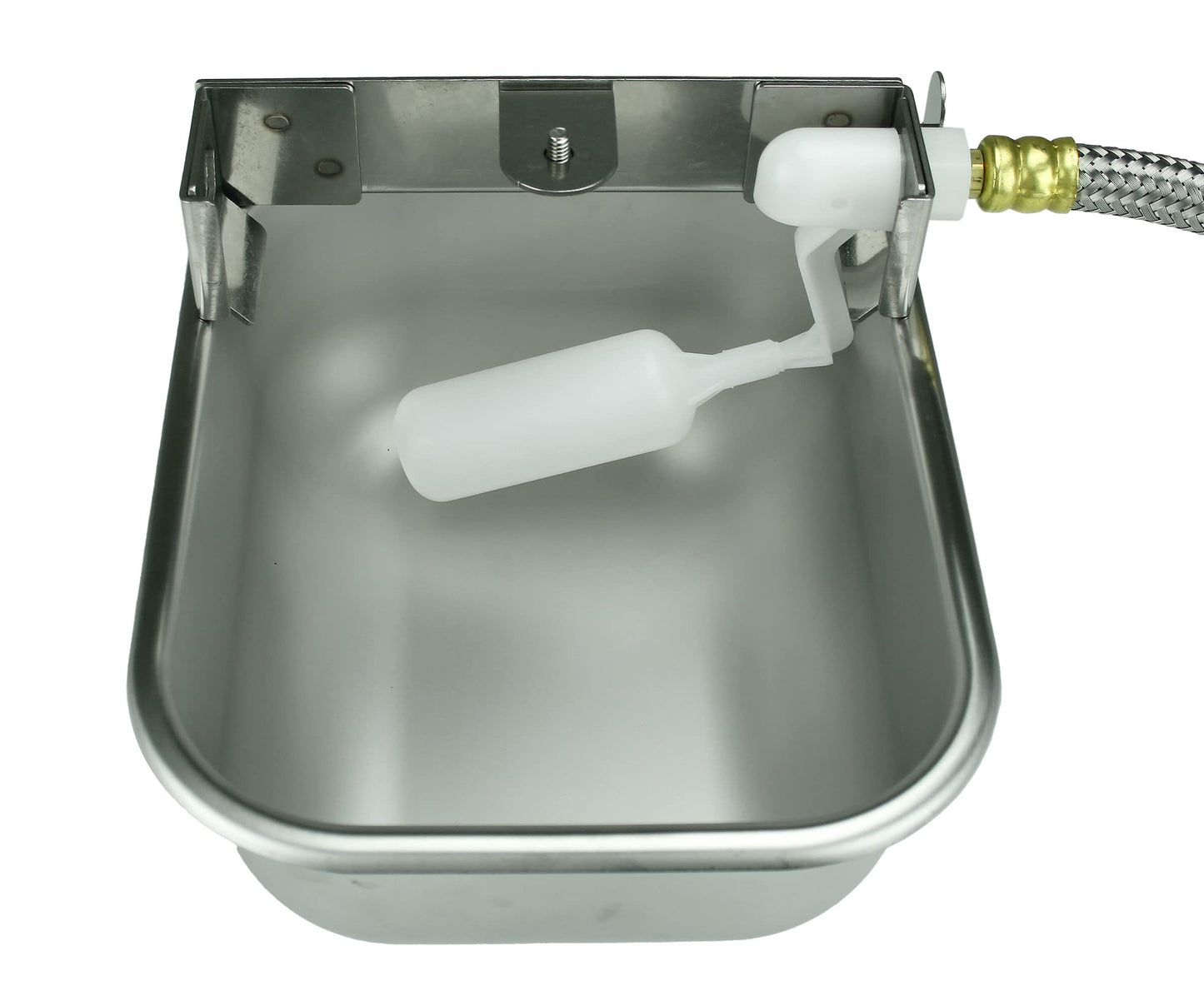 Nelson Rust Proof Stainless Steel Outdoor Automatic Dog Waterer Bowl Dispenser - Easy To Clean and sanitize, Quick Setup With Fresh Water Refill - Perfect Alternative Choice For Livestock Farm Animals