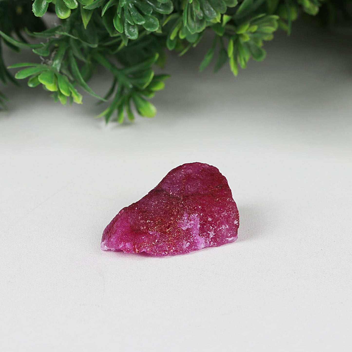 REAL-GEMS Natural Royal Red Ruby 73.5 Ct Raw Rough Loose Gemstone Crystal Mineral for Jewelry Making Lapidary AXD-996