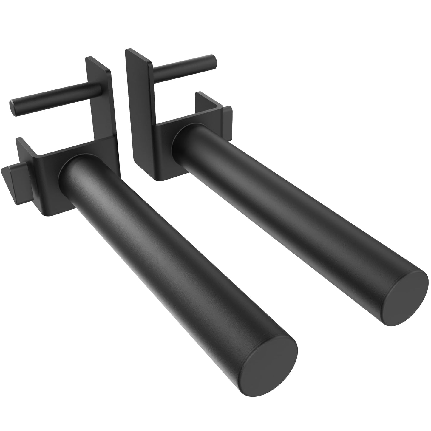 Synergee Weight Plate Storage Peg for 2x3 Power and Squat Racks. Fits 5/8" Holes. Rack-Mounted Olympic Plate Holder for Organized Weight Storage."