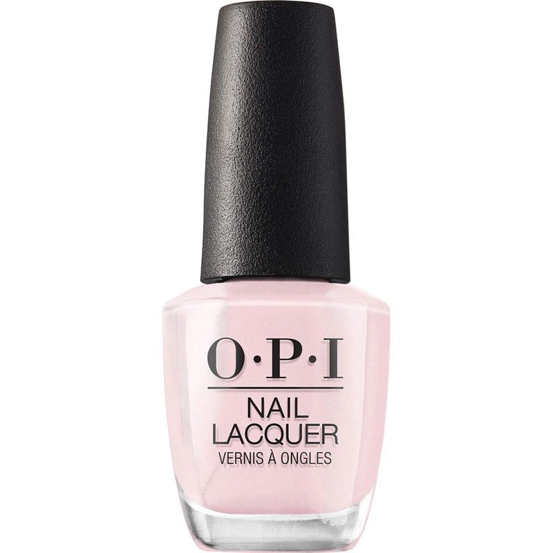 OPI Nail Lacquer Let Me Bayou a Drink | Opaque Soft Pink Pearl Chip Resistant Nail Polish | Fast Drying, Streak Free