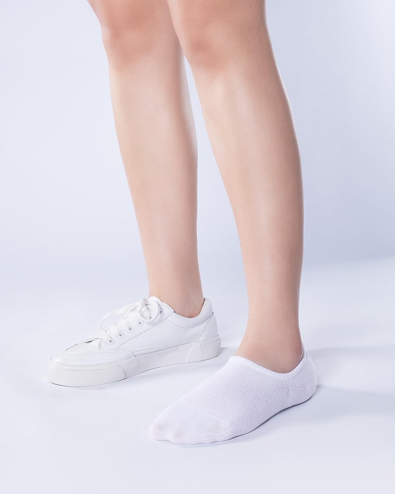 IDEGG Women and Men No Show Socks Low Cut Anti-slid Athletic Running Novelty Casual Invisible Liner Socks