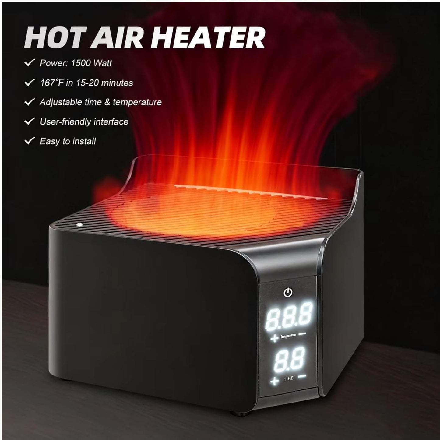 TaTalife Upgraded Hot Air Sauna, Portable Dry Wind Saunas with 660nm Red Light Lamp, Time & 175℉ Temperature Remote Control, Upgraded Comfortable Chair