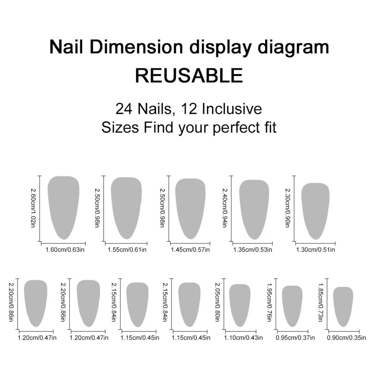 Almond Press On Nails Medium Fake Nails Flower With Gold Line Design Cute False Nails Full Cover Glossy Glitter Stick On Nail Acrylic Artificial Fingernails Reusable DIY Glue On Nails For Women 24pcs