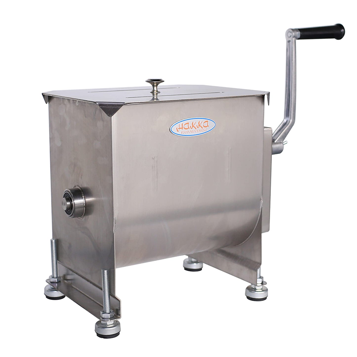 Hakka 15lb/7.5L Manual Fixed Tank Meat Mixer and11 Lb/5 L Sausage Stuffer