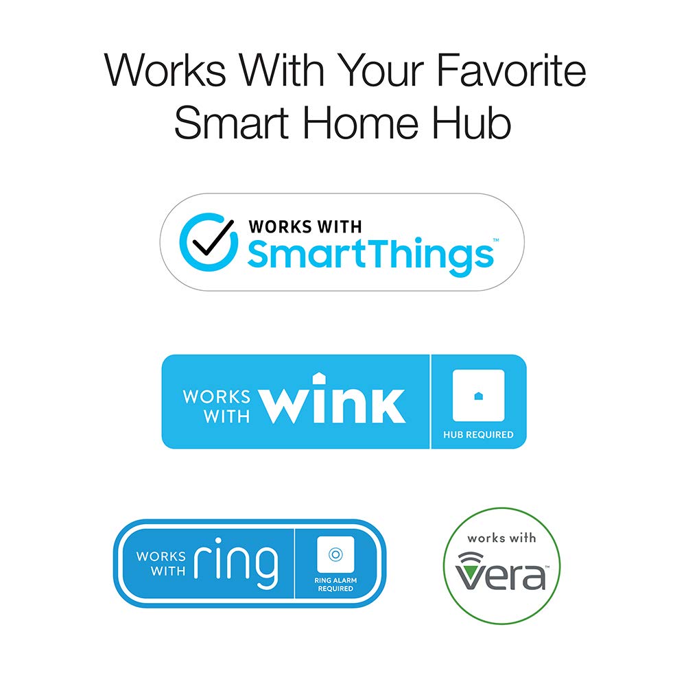Yale Security Assure Lever - Z-Wave Smart Door Lever for Keyless Access (for Doors with no deadbolt) - Works with Ring Alarm, Samsung SmartThings and More -Satin Nickel - YRL216-ZW2-619