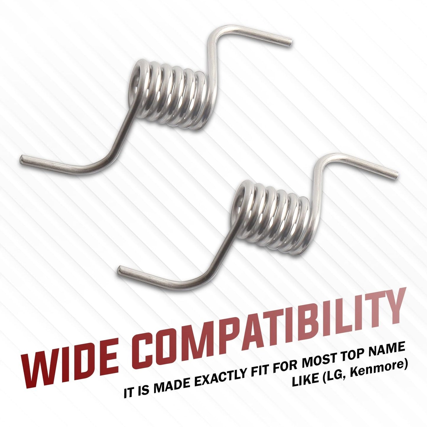 2 - Pack MHY62044106 Refrigerator Door Spring Replacement for LG, Ken-more by Seentech Fit part numbers AP5657415, MHY62044103, MHY62044104