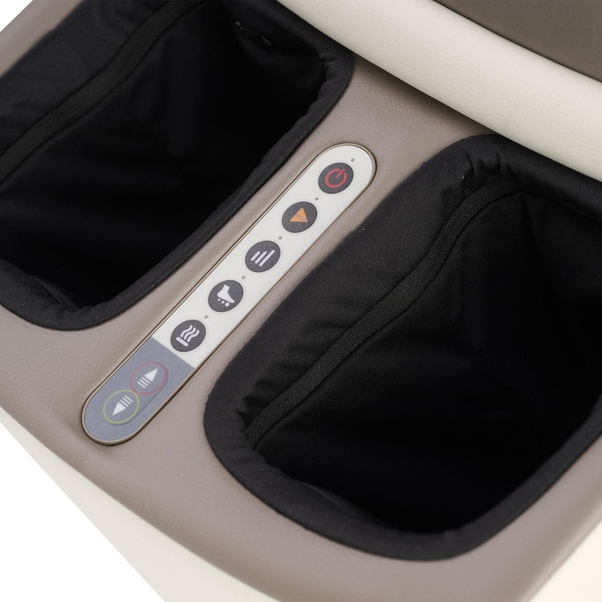 Human Touch Reveal Foot & Calf Massager Ottoman - Heated Air Compression, 3 Auto-Massage Programs & Adjustable Intensity for Stress Relief, Plantar Fasciitis, & Circulation - Includes 1-Year Warranty