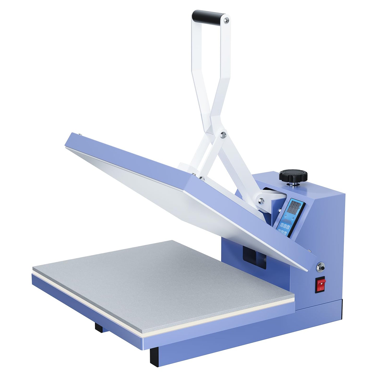 Heat Press 16"x20", Heat Press Machine, Even Heating Technology, Large Operating Panel, Industrial Digital Heat Transfer Machine Sublimation for T-Shirts, Clothes, Canvas Bags, Red