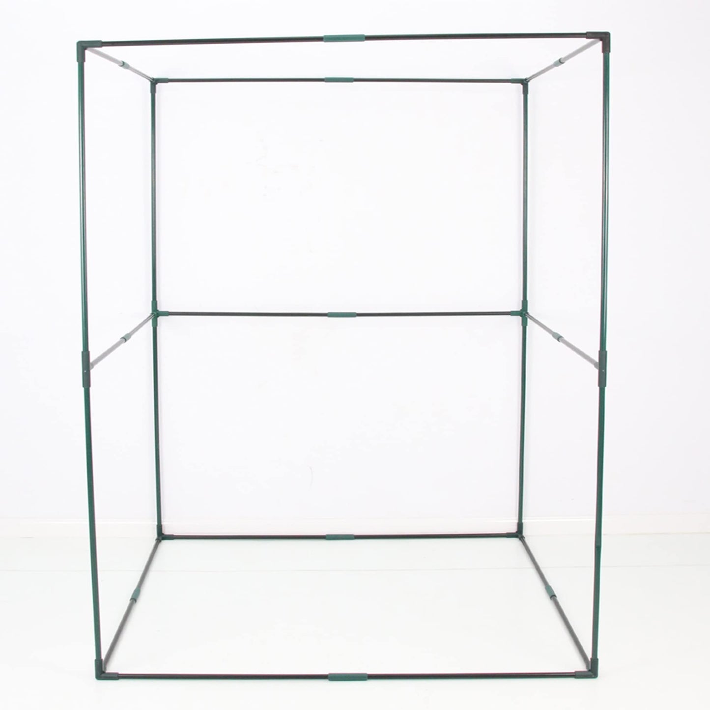Portable 4'x4' Large 6FT Tall Plant Netting Cover Crop Cages Pest Guard Cover for Vegetables and Fruits Plant Durable Gardening Net with 4 Stakes