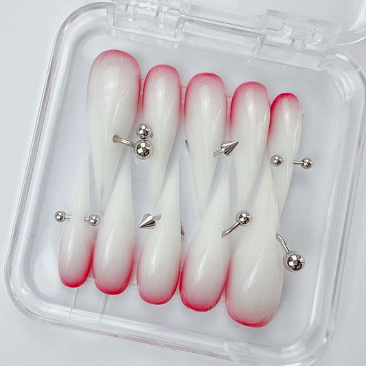 Handmade Polished Press On Nails Short Long Detachable Reusable Fake Nail Eagle Cat Dragon Claw Artistic Design Nail
