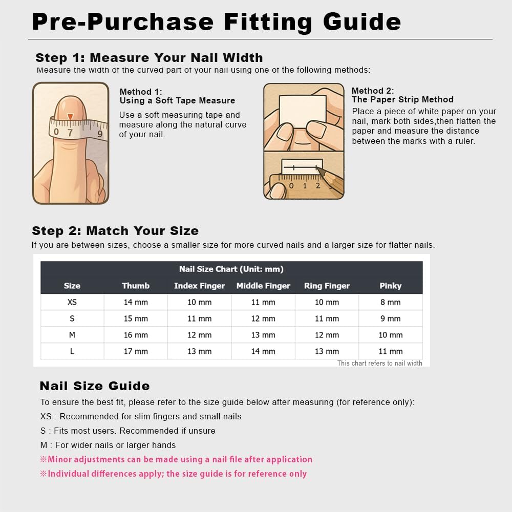 2IM Studio Handmade Press On Nails, Elegant Nude 3D Floral French Tip with Pearl Rhinestones, Almond Medium Length Full Cover Thick Reusable Acrylic Nail Kit for Women 10PCS (Midnight Muse-S)