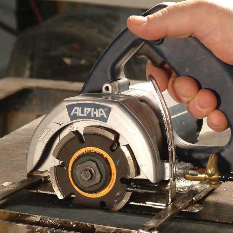 Alpha 4-1/2" Wet Stone Cutter - 110v