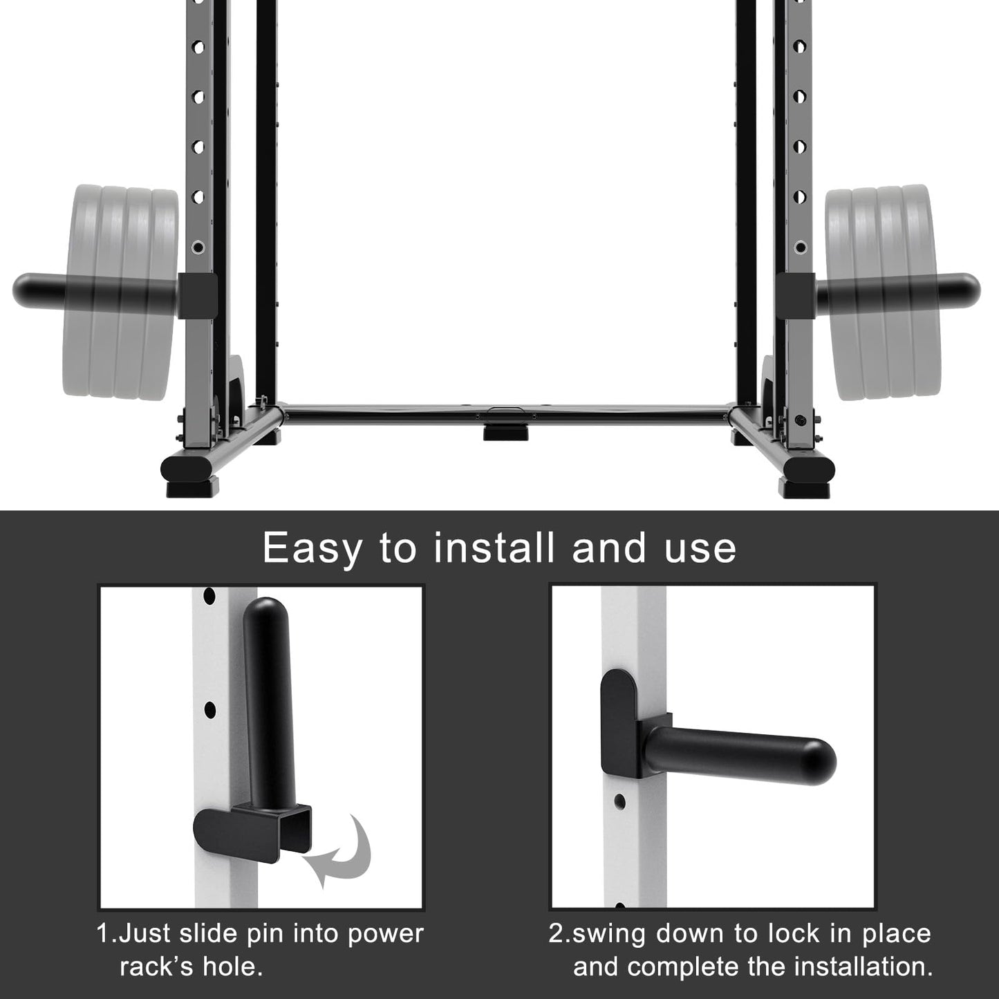 Kipika Plate Holder & Spotter Arms for 2"x2"" Racks"