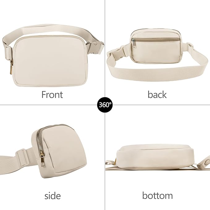 VOROLO Fanny Pack For Women And Men Crossbody Bag Belt Bag with Adjustable Strap Graduation Gifts