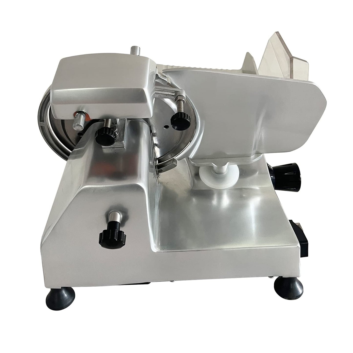 9" Premium Chromium-plated Steel Blade Electric Deli Meat Cheese Food Slicer Commercial and for Home Use 120W Zica 220JS [ETL]