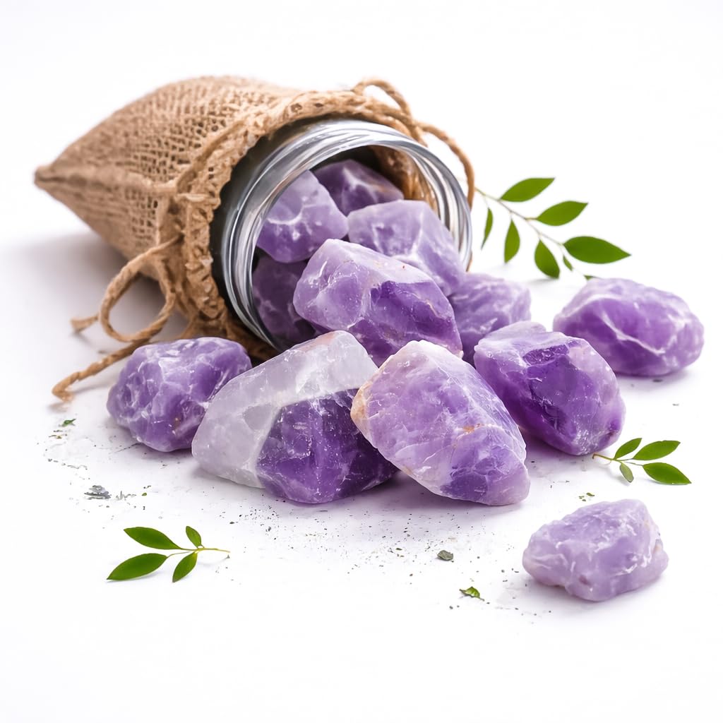 "300 + Carats, 1 Pc Amethyst Rock Rough Stone 4050 mm