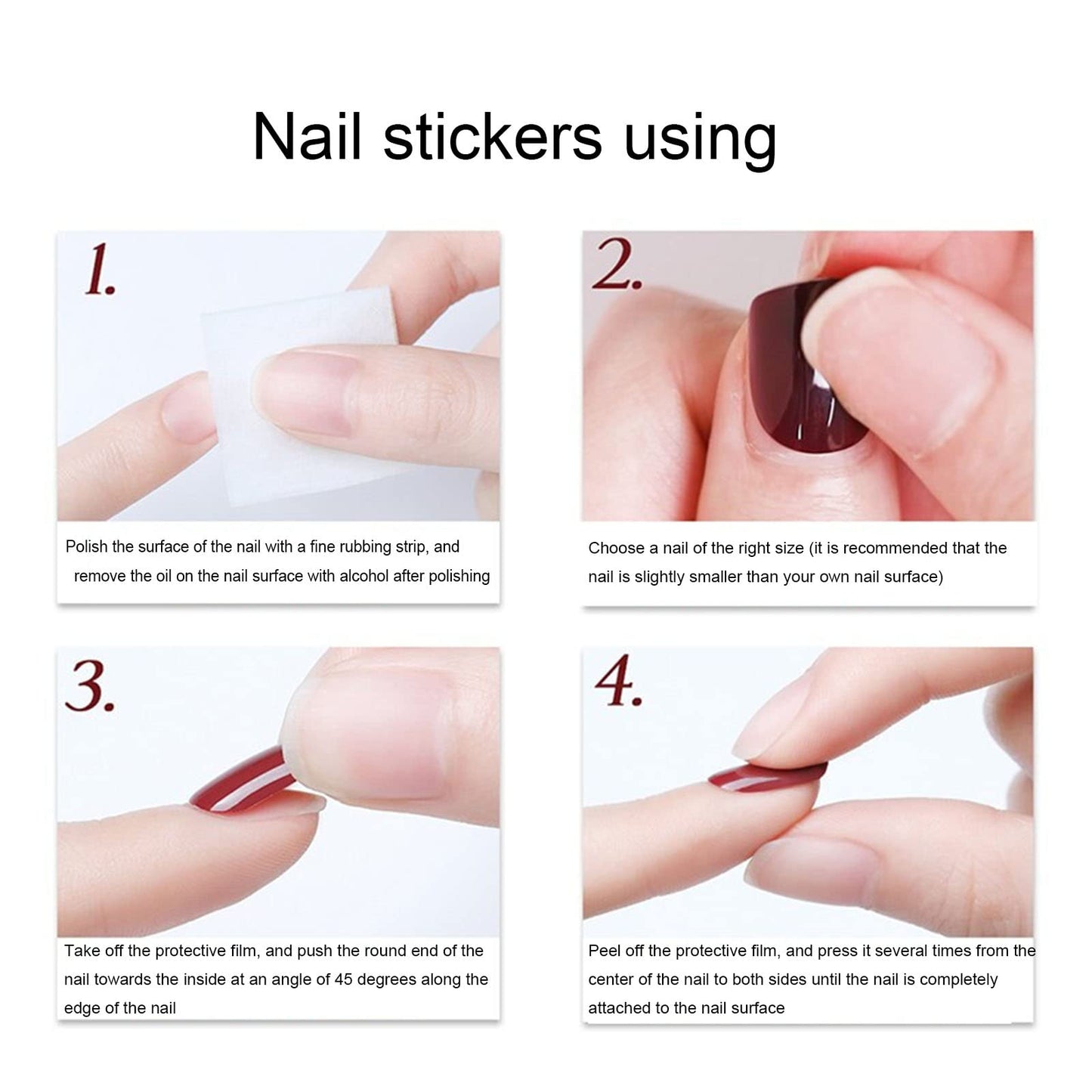 Purple French Press on Nails Short Square Fake Nails Nude False Nails Press ons with Purple Flower Design Glitter Nail Art Tips Full Cover Acrylic Glue on Nails for Women 24 Pcs