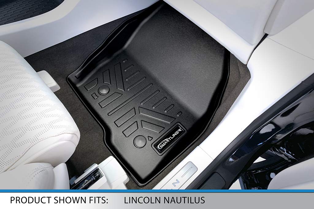 MAXLINER Custom Fit Floor Mats 2 Rows and Cargo Liner Trunk Set Compatible with 2016-2018 Lincoln MKX