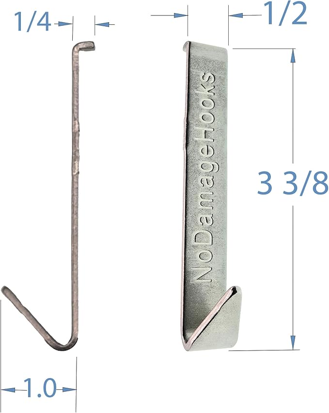 The Original for Fiber Cement Board siding ONLY! (8 Hooks and 1 Tool) - Invented, Patented and Made in the USA!