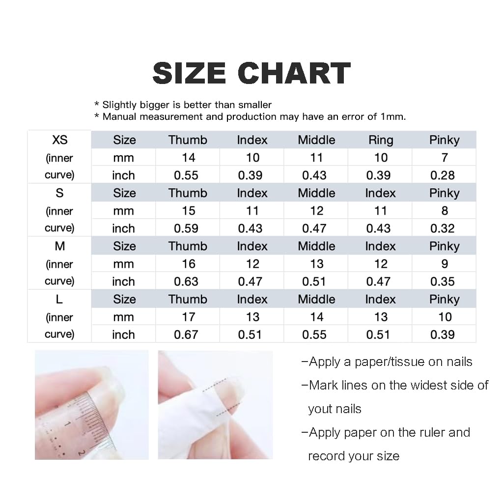 [GLORS] Purly Handmade Medium Ballerina Press on Nails | Handmade Ice Coffee Brown Retro Pearl Fake False Nails, 10 Pieces (Small, MB)
