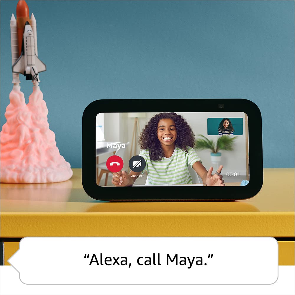 Amazon Echo Show 5 Kids, Designed for kids, with parental controls, Includes 1 year of Amazon Kids+, Galaxy