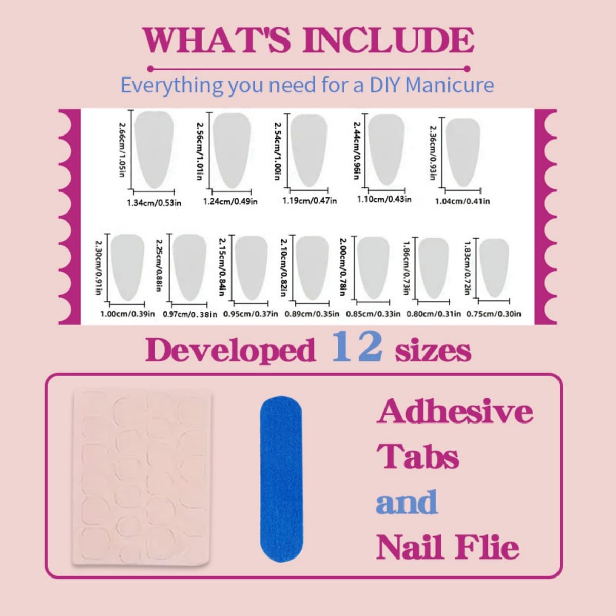 Blue French Tip Press on Nails Long Stiletto Fake Nails with Whale Shark Pearl Design Stick on Nails 3D Water Ripple False Nails Summer Acrylic Glue on Nail for Women Nail Art Decoration 24Pcs