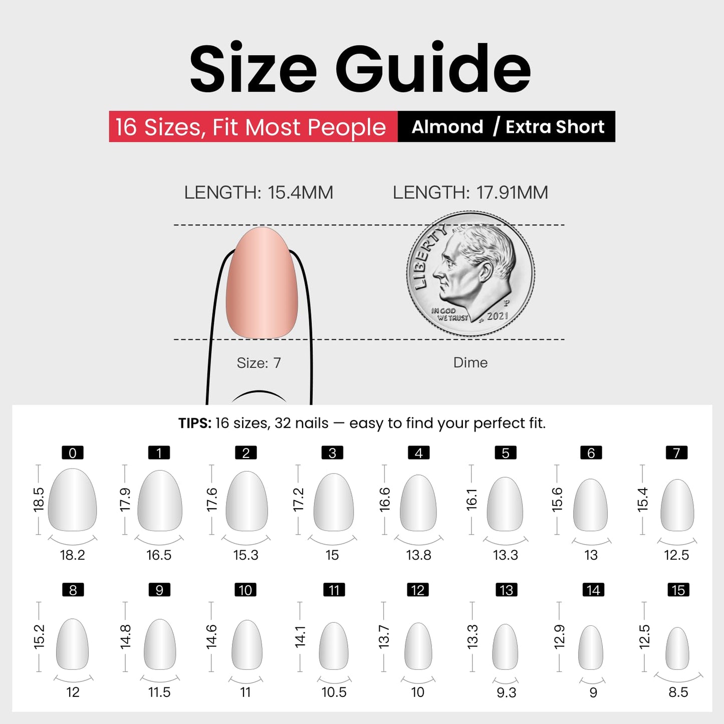 CurvLife Soft Gel Square Press-On Nails Extra Short, Reusable Fake Nails with Glue & Adhesive Tabs, 32PCS Salon-Quality Stick-On Nails for At-Home Manicure (Star Parade)