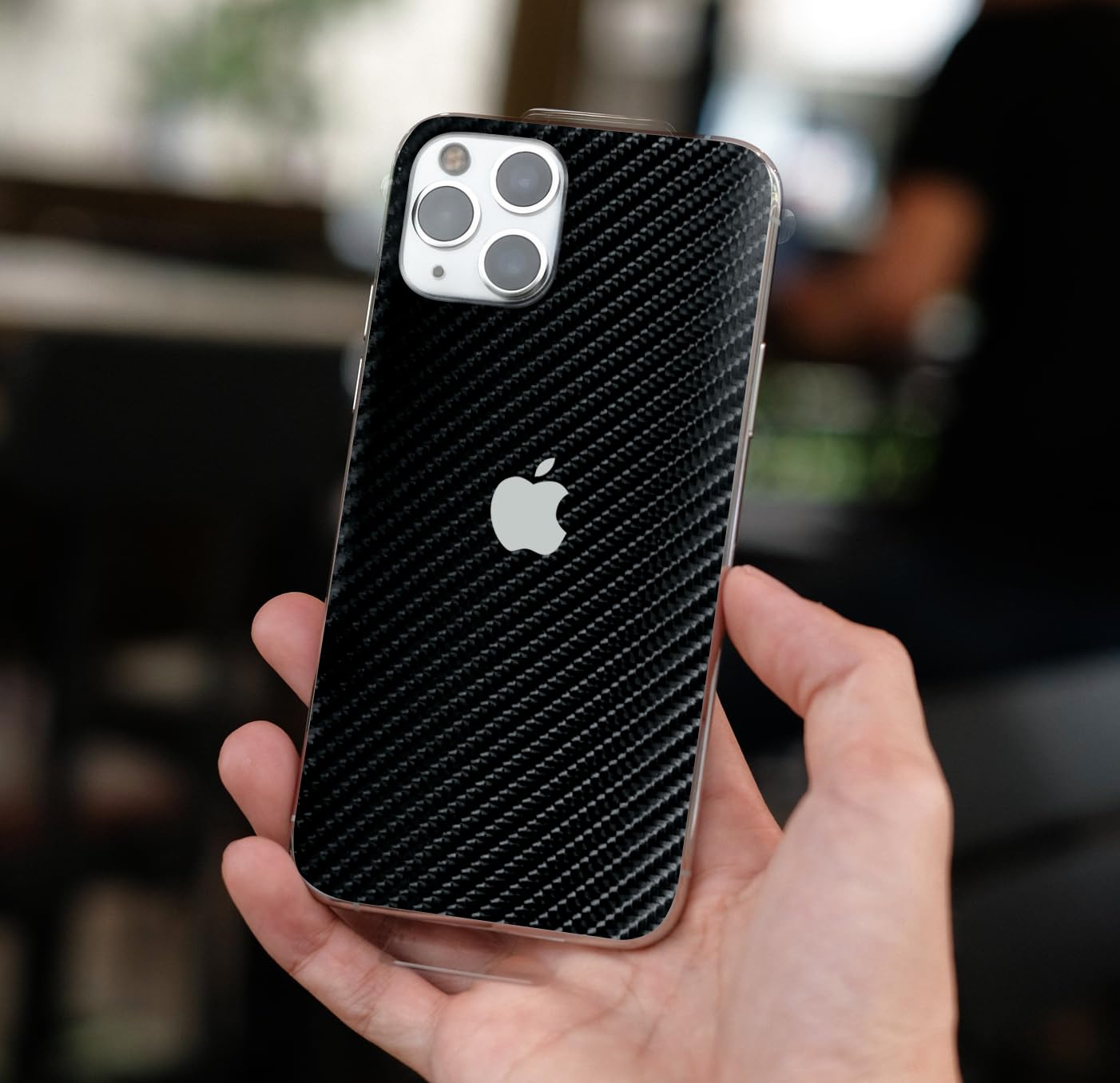 VViViD Black True R Carbon Fiber Vinyl Wrap Roll with Air Release Technology (21ft by 5ft)
